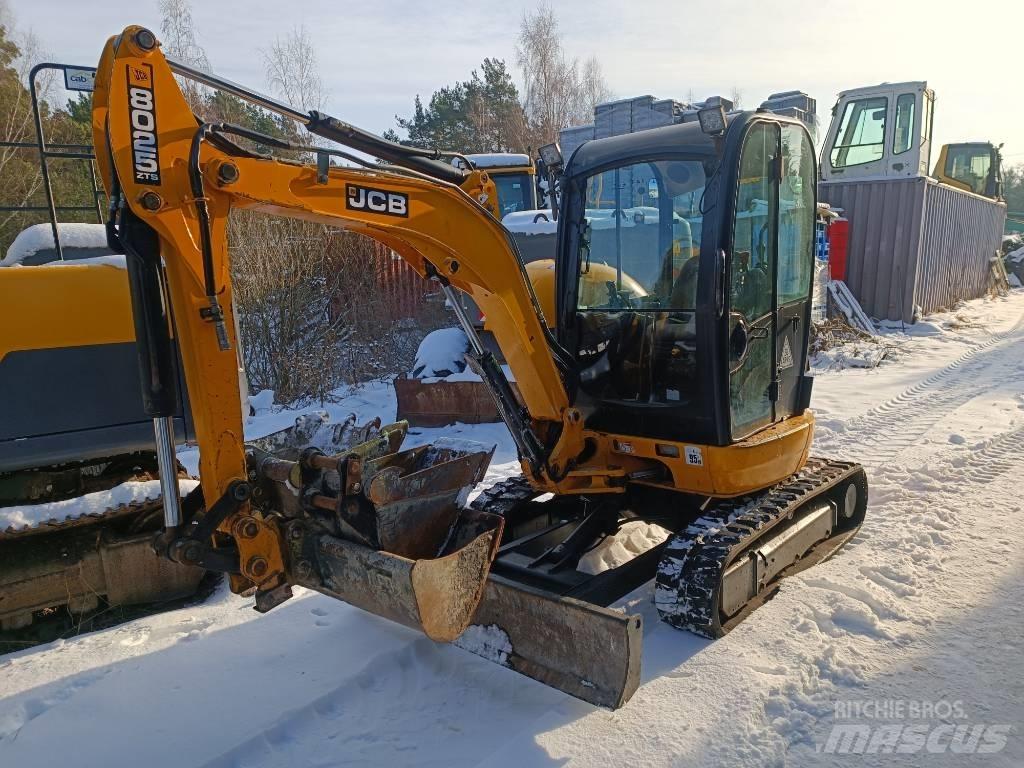 JCB 8025 ZTS Bageri gusjeničari