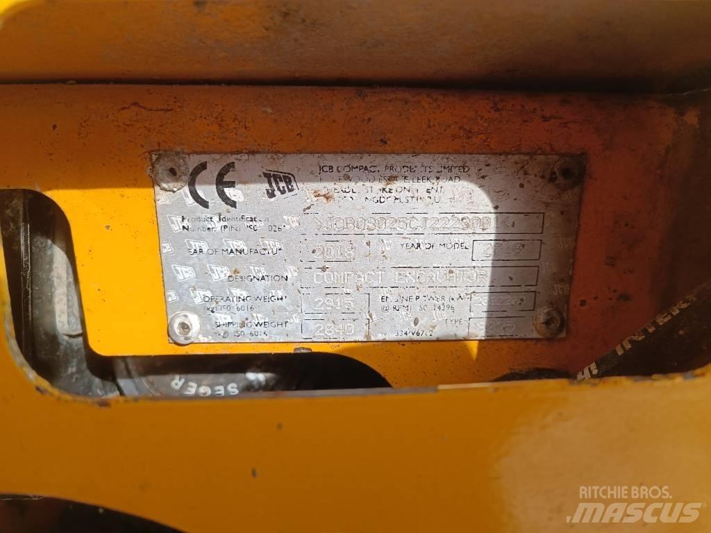 JCB 8025 ZTS Bageri gusjeničari