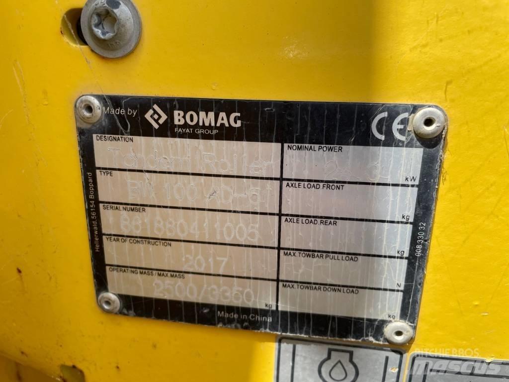 Bomag BW 100 AD-5 Valjci sa dvojnim bubnjem