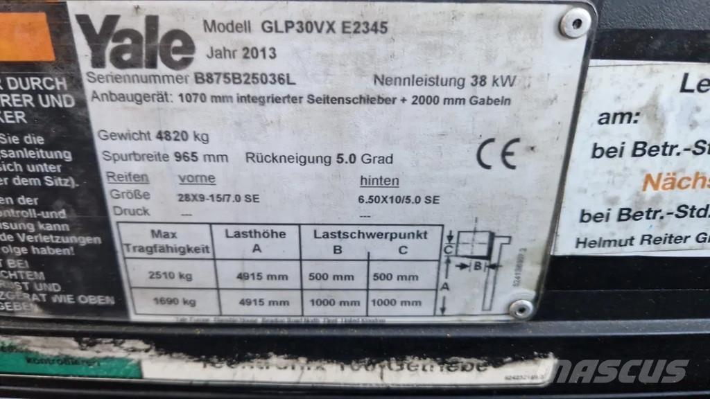 Yale GLP30VX Viličari - ostalo