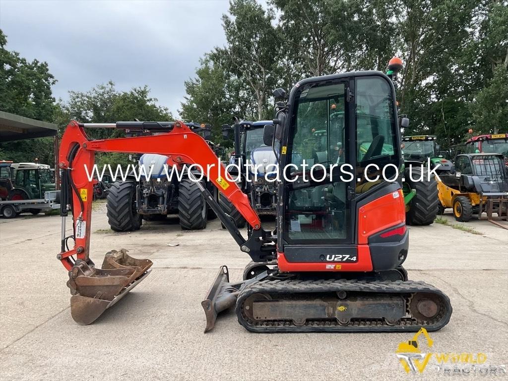 Kubota U 27-4 Mini bageri <7t