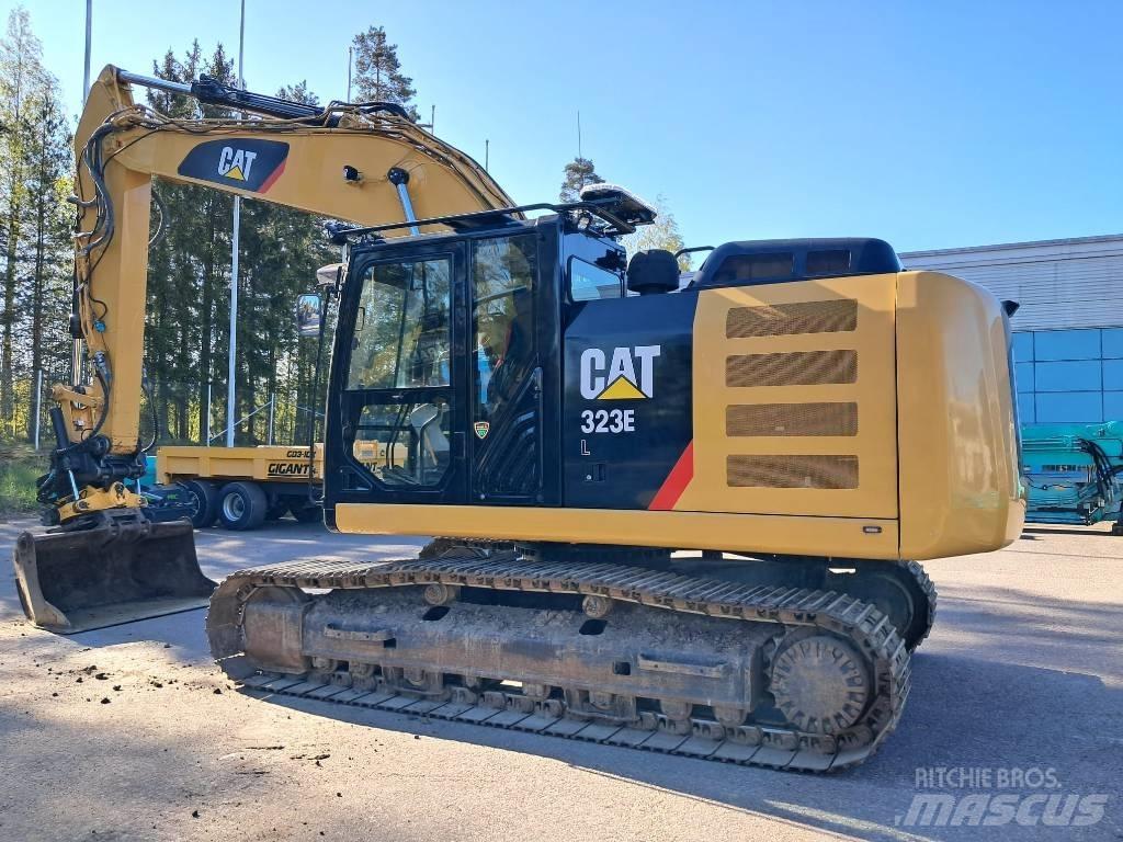 CAT 323 EL *MYYTY* Bageri gusjeničari