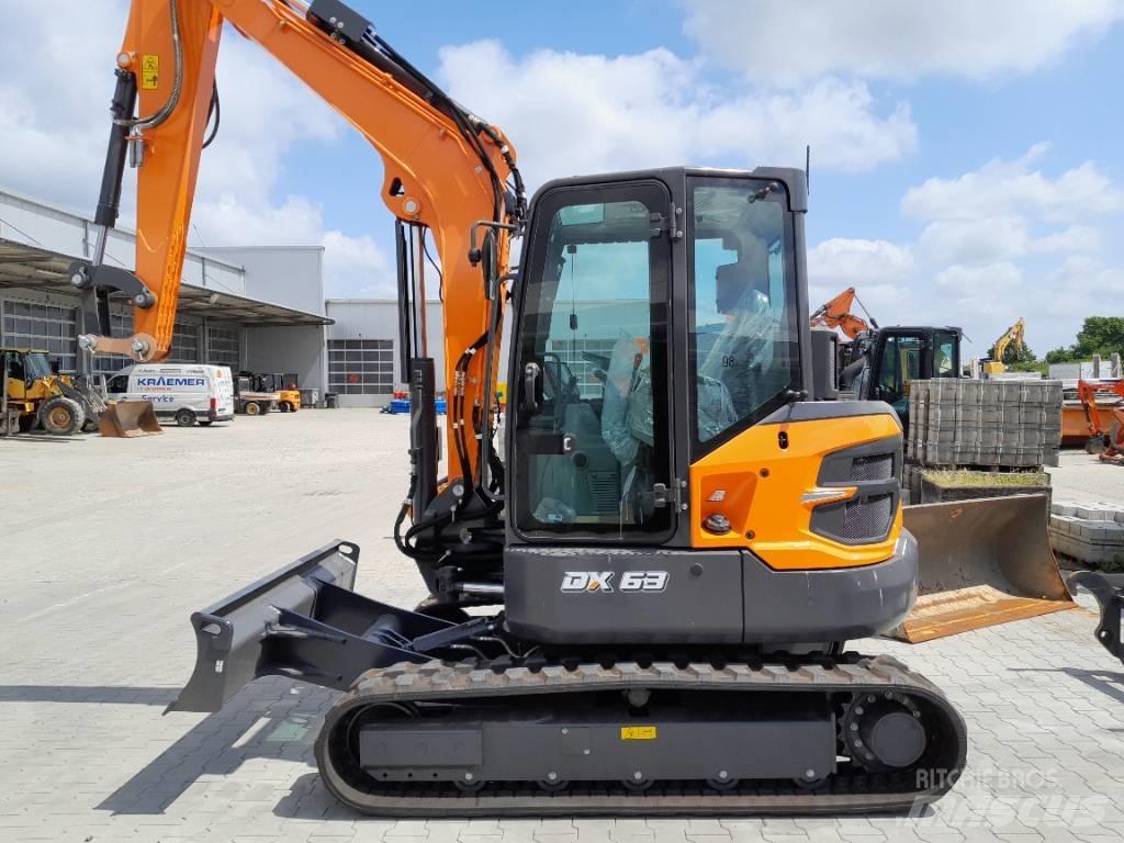 Doosan DX 63-7 Mini bageri <7t