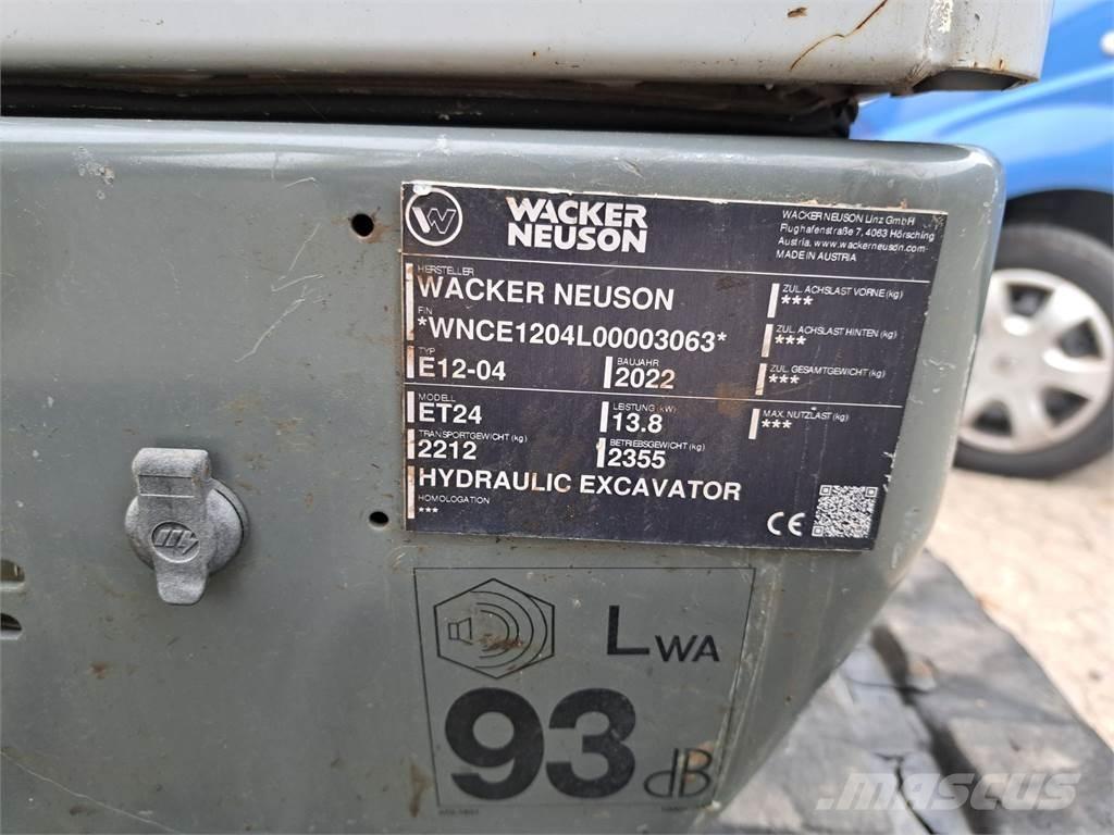 Wacker Neuson ET24 Bageri gusjeničari