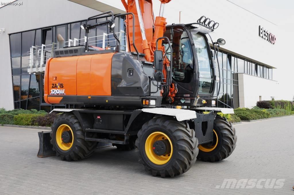 Hitachi ZX 170 W-6 Bageri na kotačima