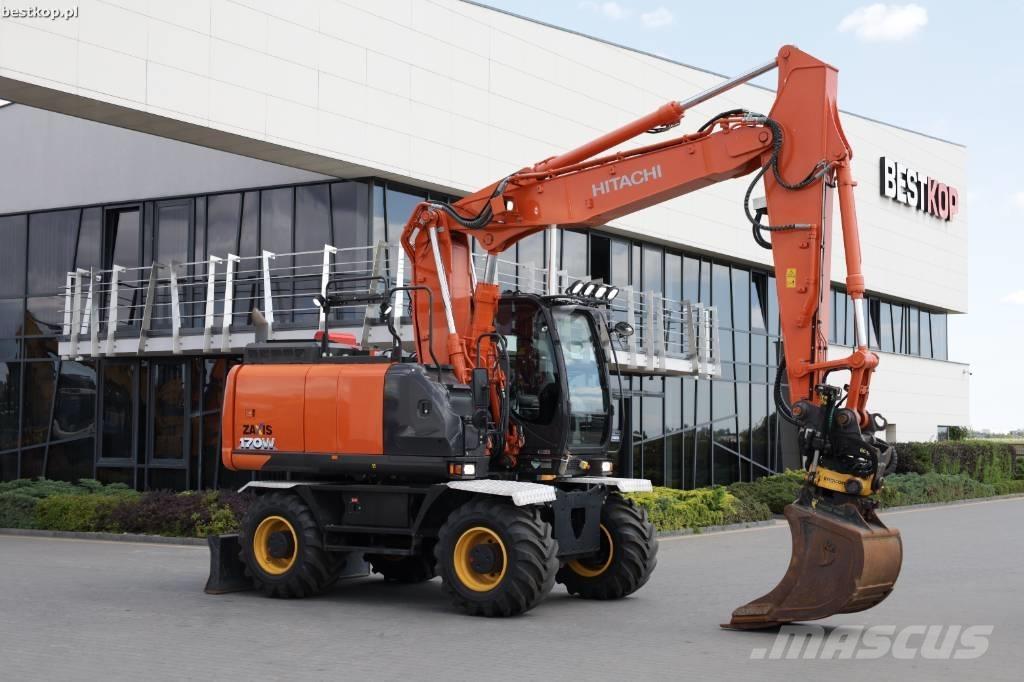 Hitachi ZX 170 W-6 Bageri na kotačima