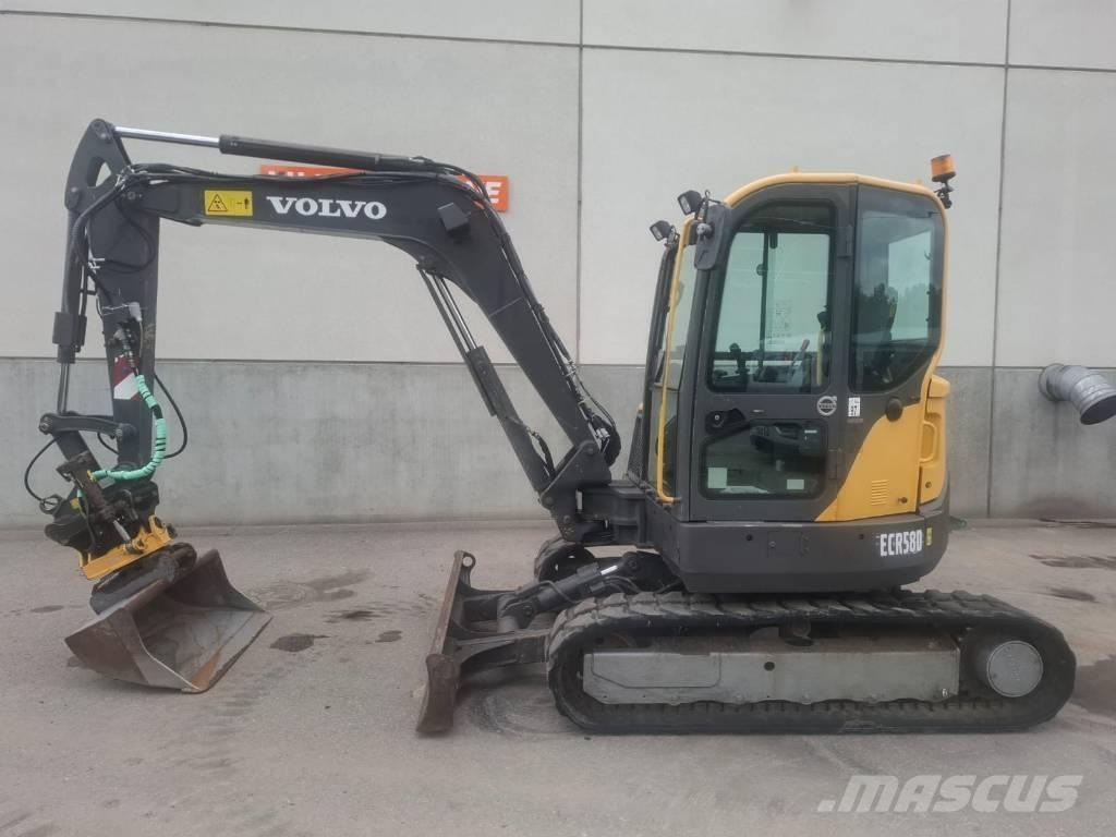 Volvo ECR 58 D Mini bageri <7t