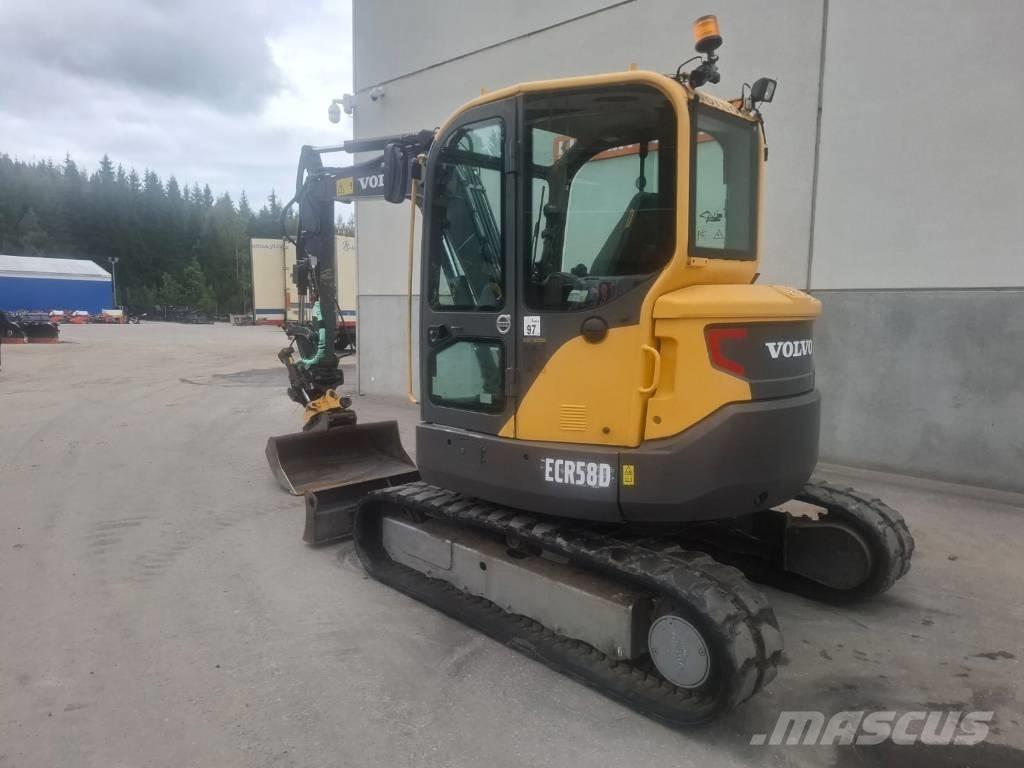 Volvo ECR 58 D Mini bageri <7t