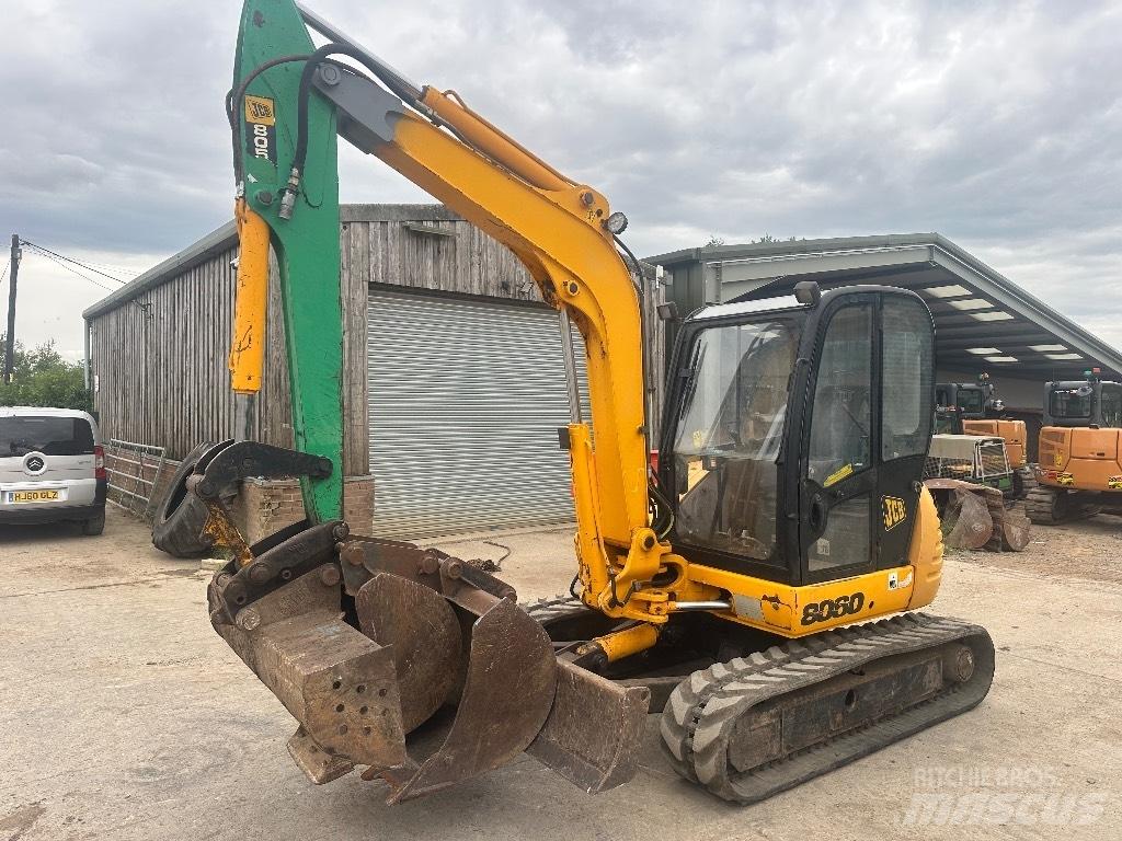 JCB 8060 Mini bageri <7t