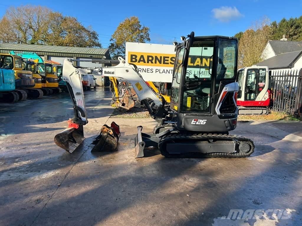 Bobcat E 26 Mini bageri <7t