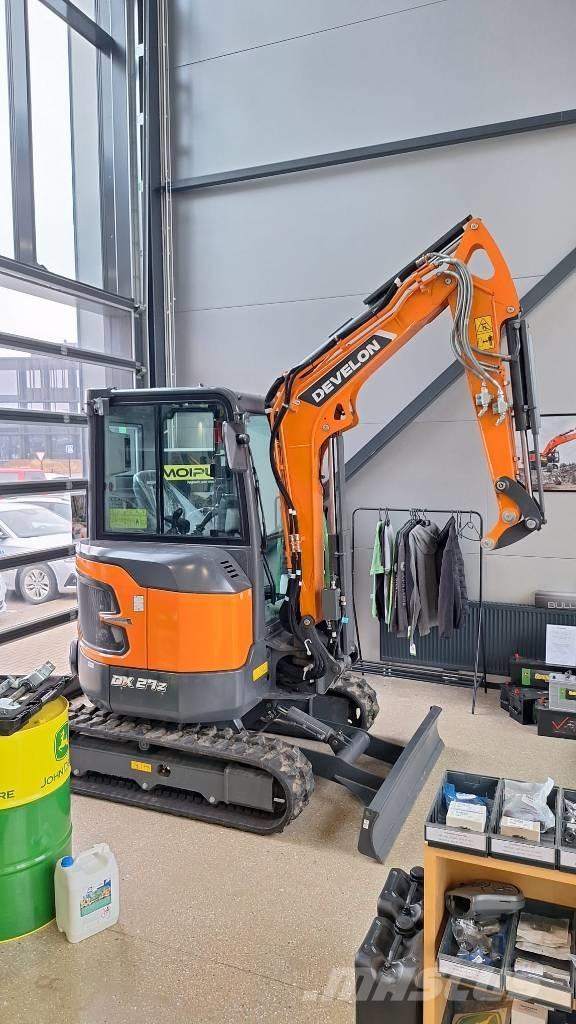 Develon DX 27 Z-7 Mini bageri <7t