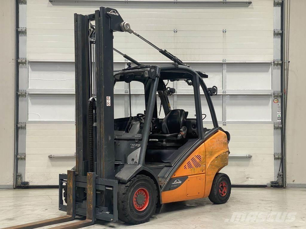 Linde H35T-02 Plinski viličari