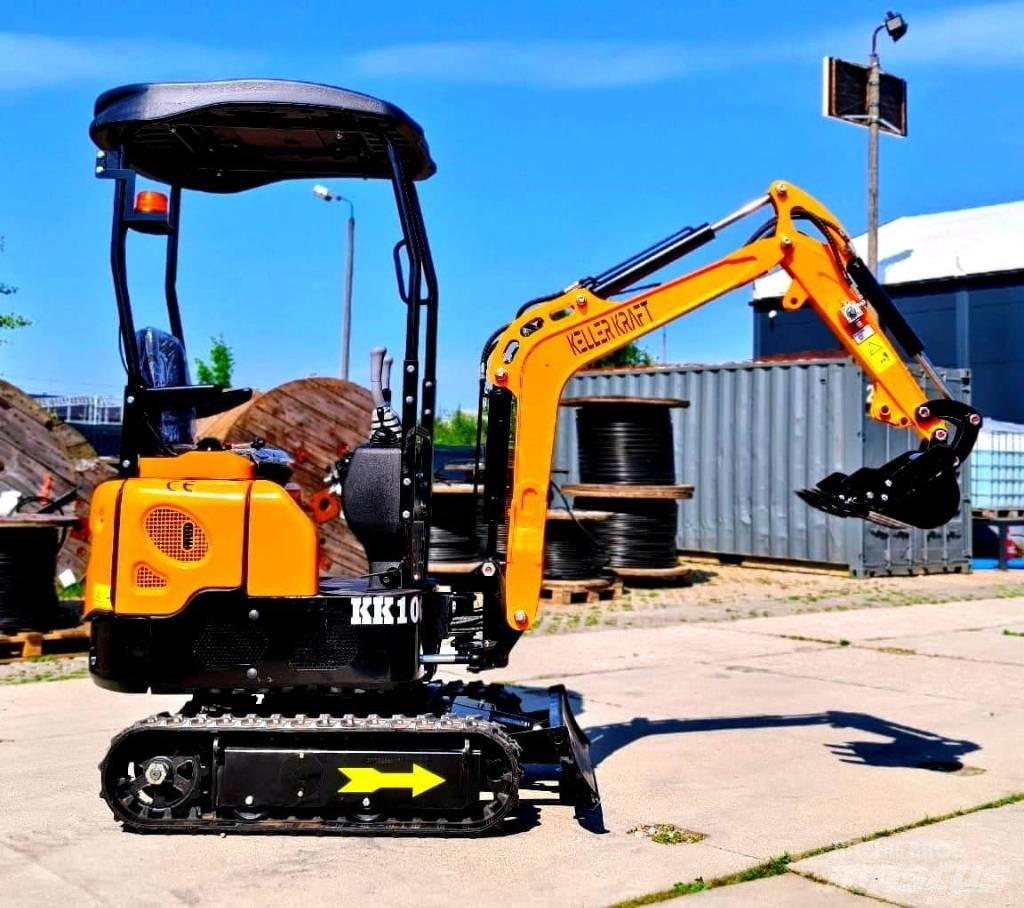 KELLER KRAFT KK10G Mini bageri <7t