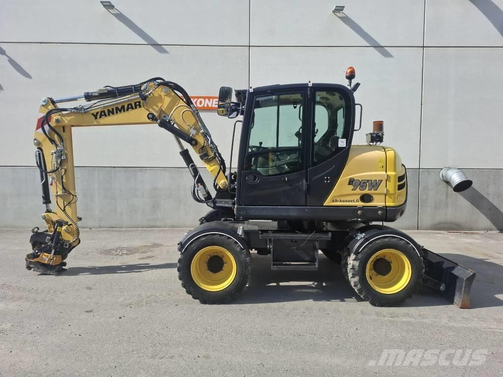Yanmar B 95 W Bageri na kotačima