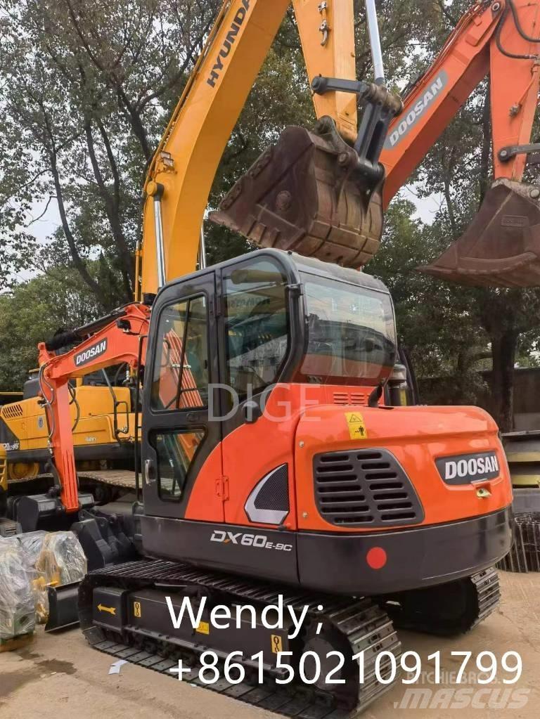 Doosan DX 60 Midi bageri 7t – 12t