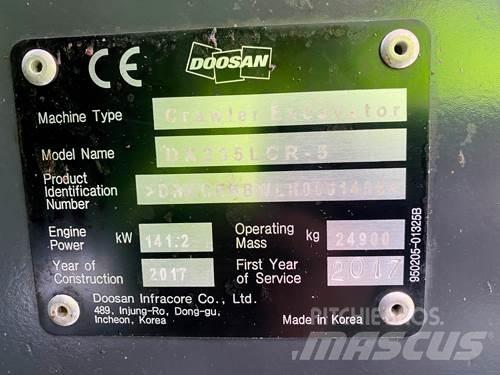 Doosan DX235LCR-5 Bageri gusjeničari