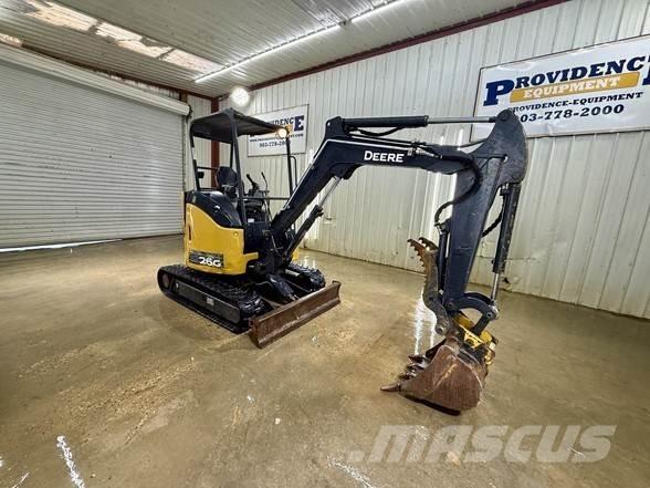 John Deere 26G Mini bageri <7t