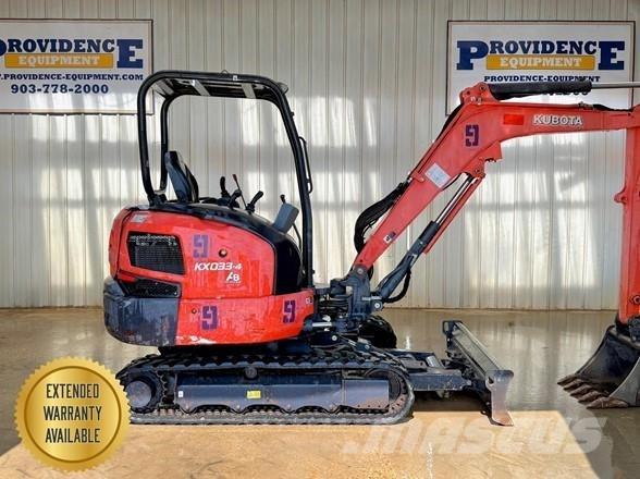 Kubota KX033-4 Mini bageri <7t