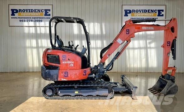 Kubota KX033-4 Mini bageri <7t