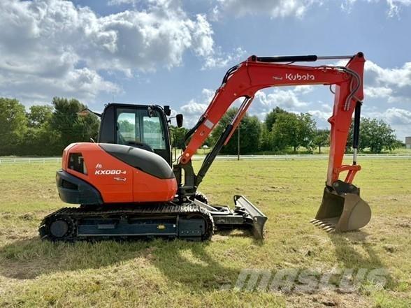 Kubota KX080-4 Bageri gusjeničari