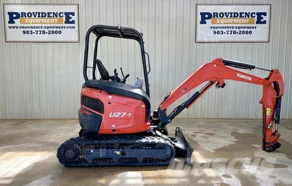 Kubota U27-4 Mini bageri <7t