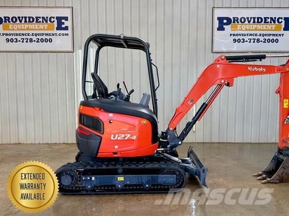 Kubota U27-4 Mini bageri <7t