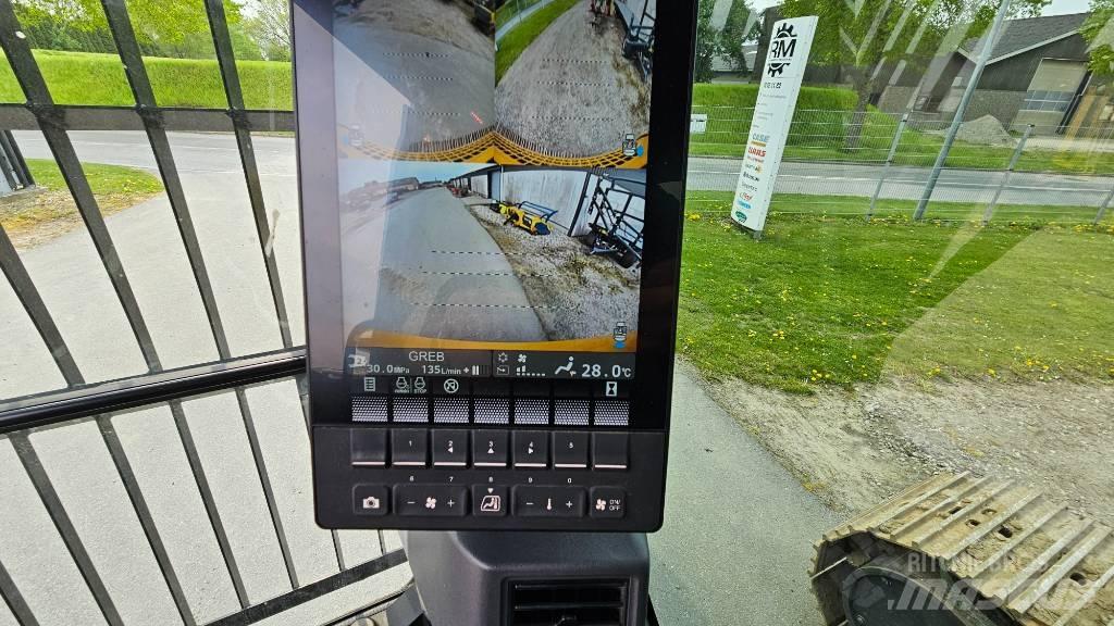 CASE CX250E Bageri za manipuliranje materijalom / otpadom