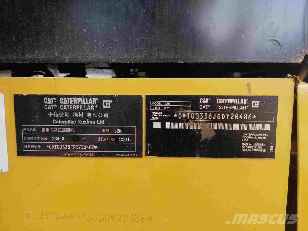 CAT 2020 CAT 336 Bageri gusjeničari