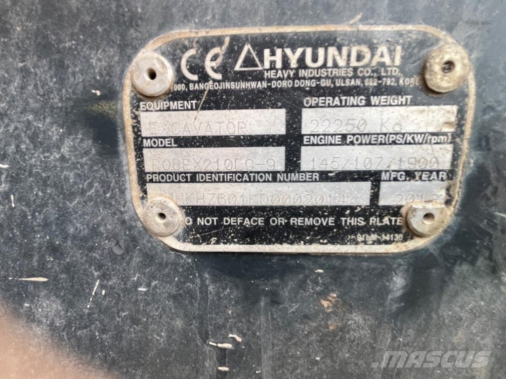 Hyundai 210-9! Bageri gusjeničari