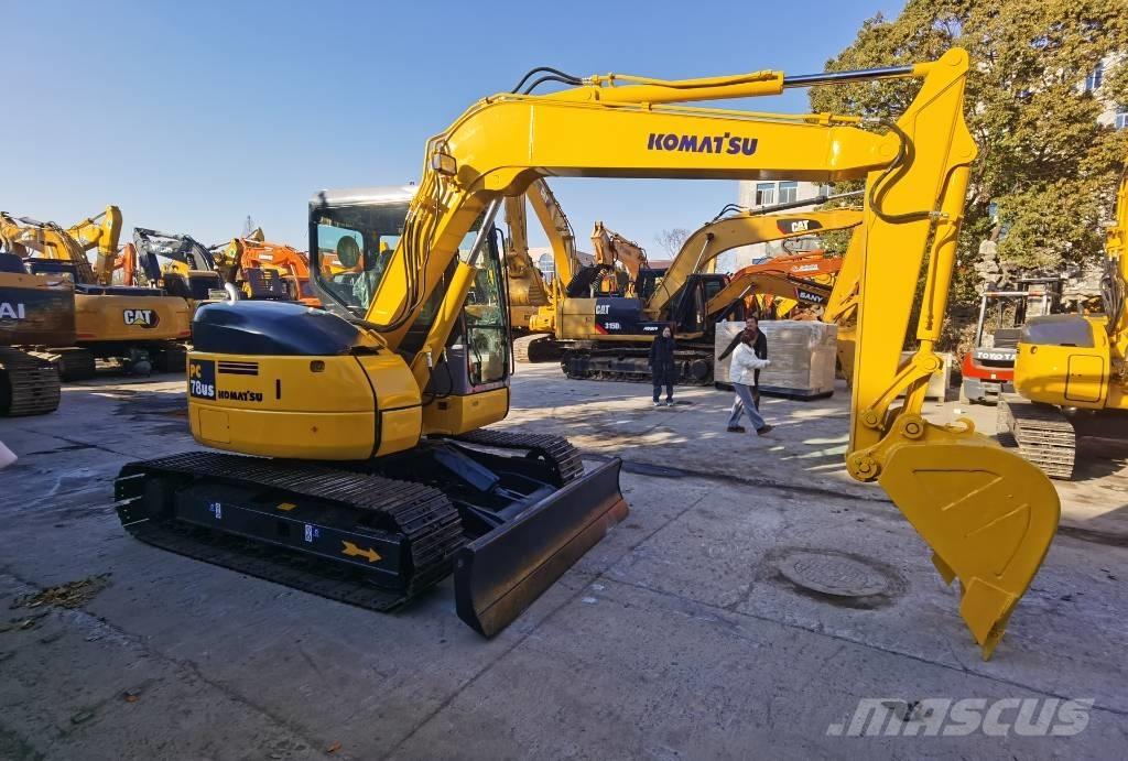 Komatsu PC 78 US-6 Midi bageri 7t – 12t