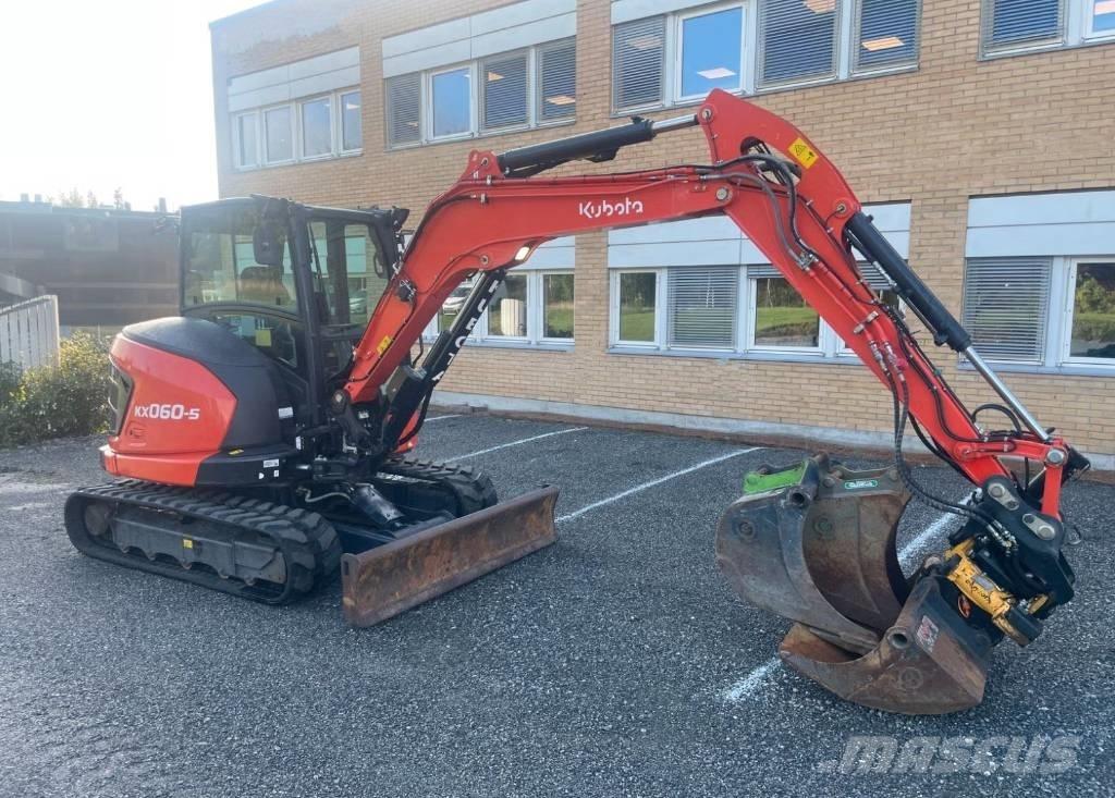 Kubota KX 060-5 Mini bageri <7t