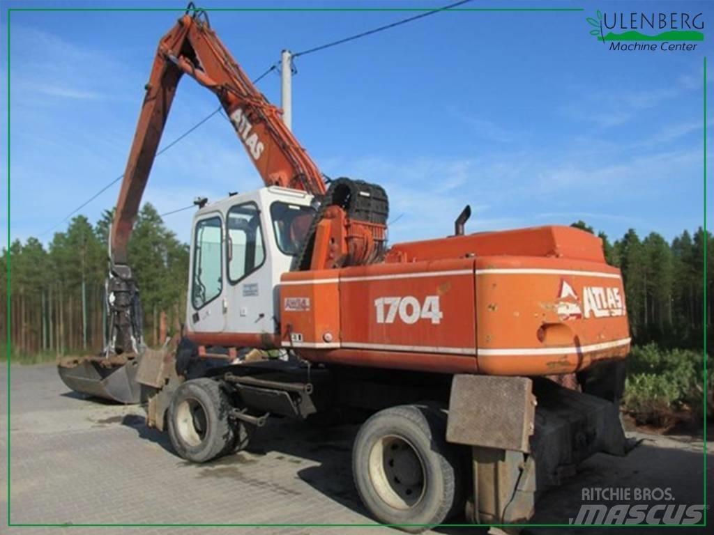 Atlas 1704 MI Bageri za manipuliranje materijalom / otpadom