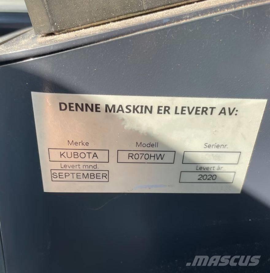Kubota R 070 HW Utovarivači na kotačima