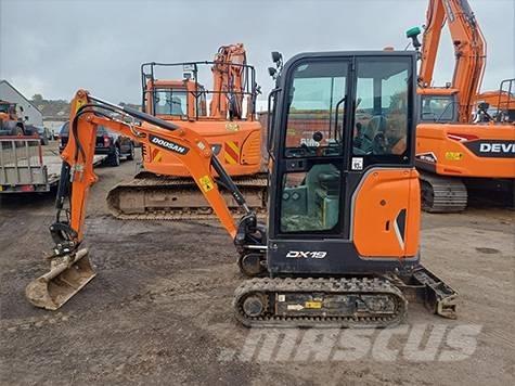 Doosan DX 19 Mini bageri <7t