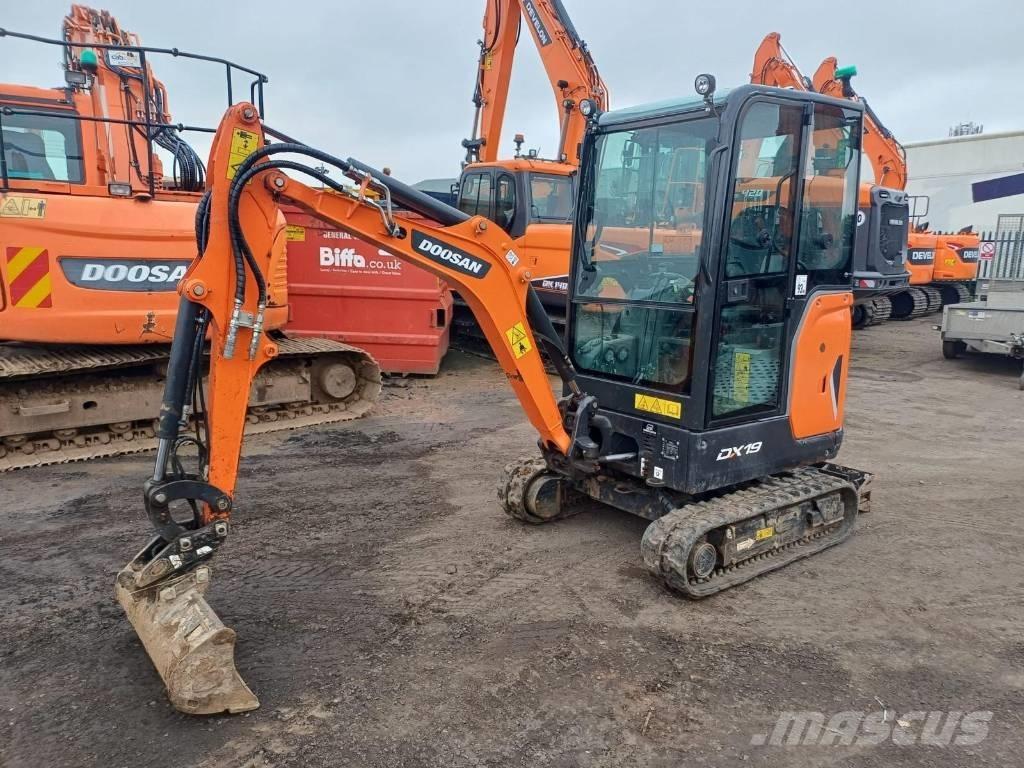 Doosan DX 19 Mini bageri <7t