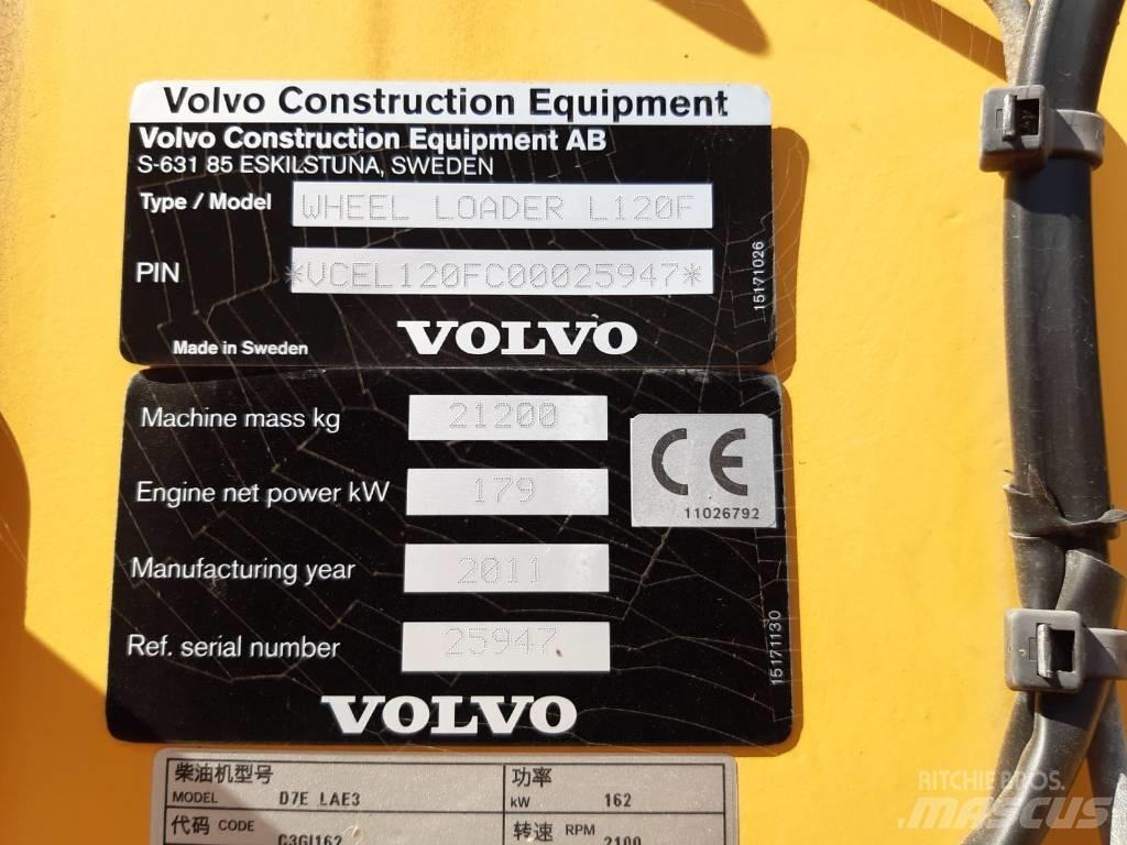 Volvo L 120 F Utovarivači na kotačima
