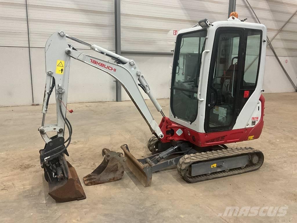 Takeuchi TB 216 Mini bageri <7t