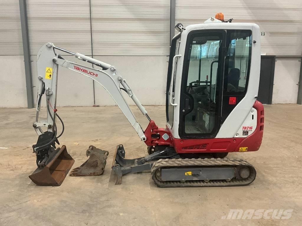 Takeuchi TB 216 Mini bageri <7t