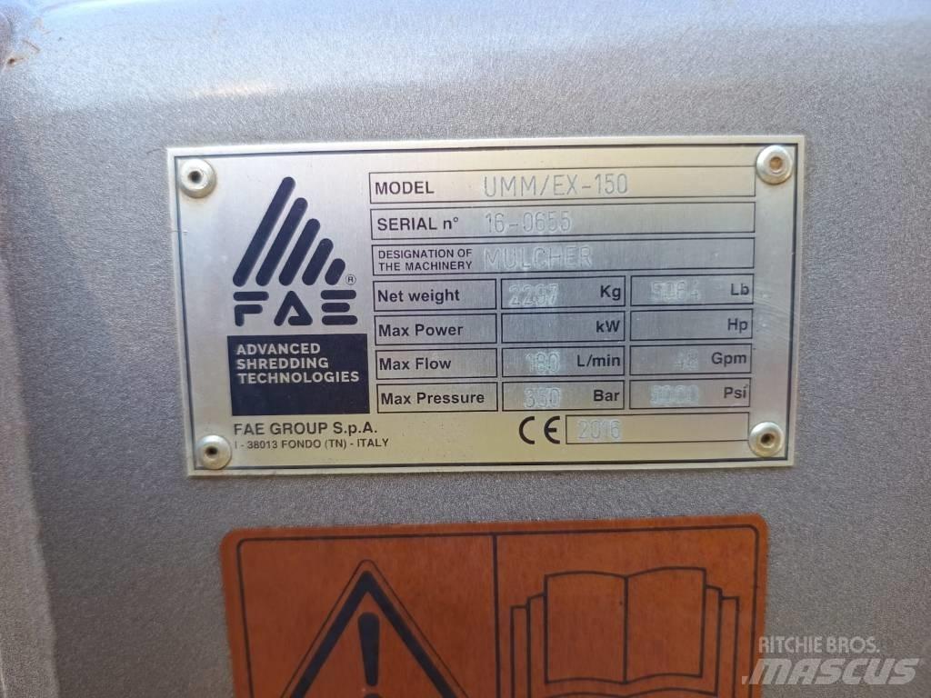 FAE UMM/EX-150 Glave za kombajne