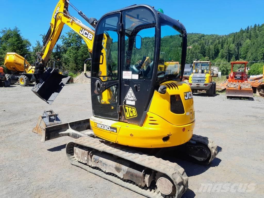JCB 8018 i 8030 ZTS Mini bageri <7t