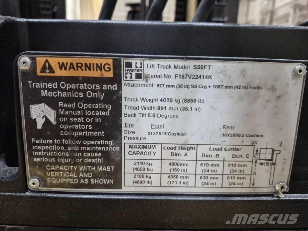 Hyster S 50 FT Viličari - ostalo