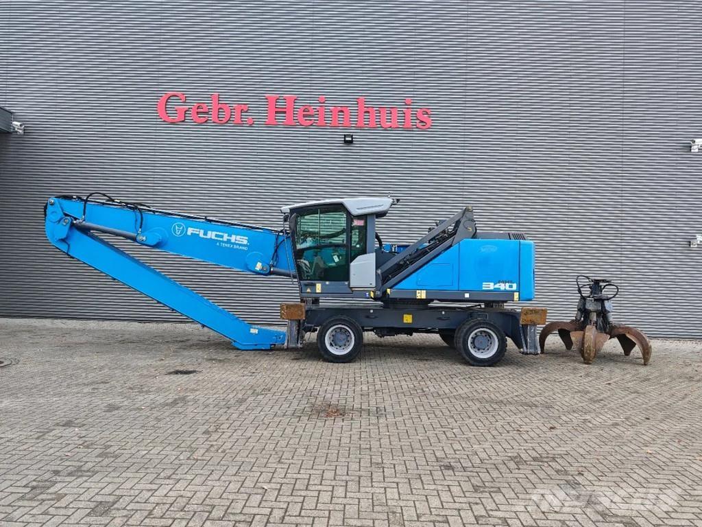 Fuchs MHL 340 T4F Bageri za manipuliranje materijalom / otpadom