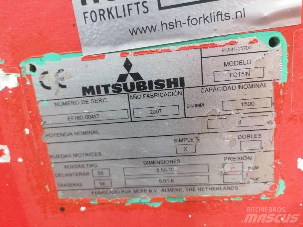 Mitsubishi FD15N Dizelski viličari