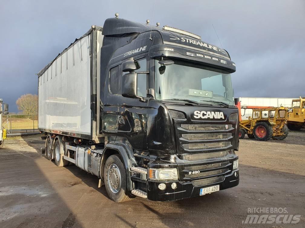 Scania R 490 Kamioni za piljevinu