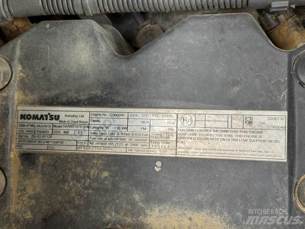 Komatsu PW180-11 Bageri na kotačima