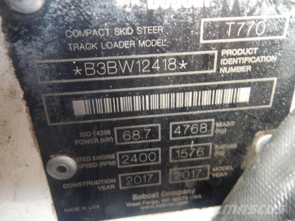 Bobcat T 770 Utovarivači gusjeničari