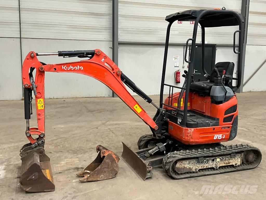 Kubota U 15-3 Mini bageri <7t