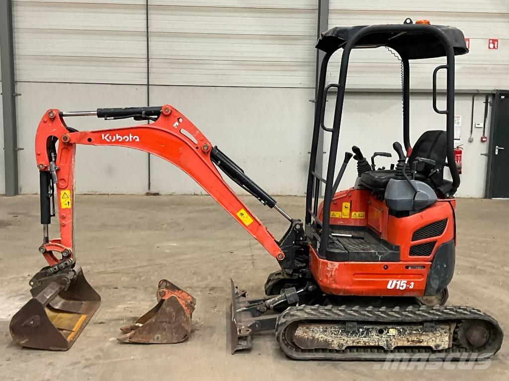 Kubota U 15-3 Mini bageri <7t