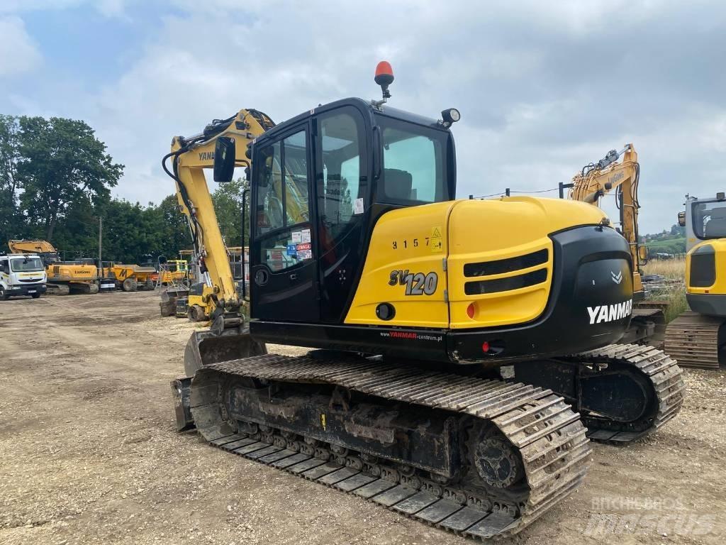 Yanmar SV 120 Bageri gusjeničari