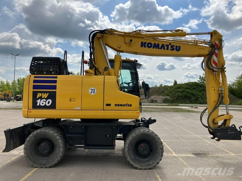 Komatsu PW 160-11 E0 Bageri na kotačima